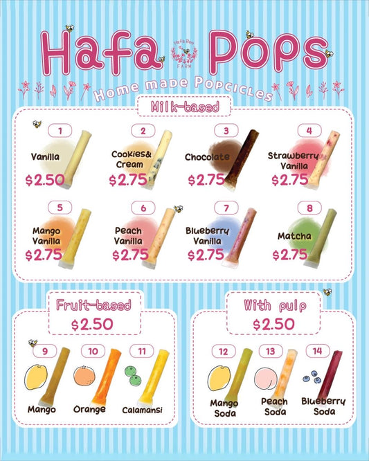 Hafa Pops - POPSICLES