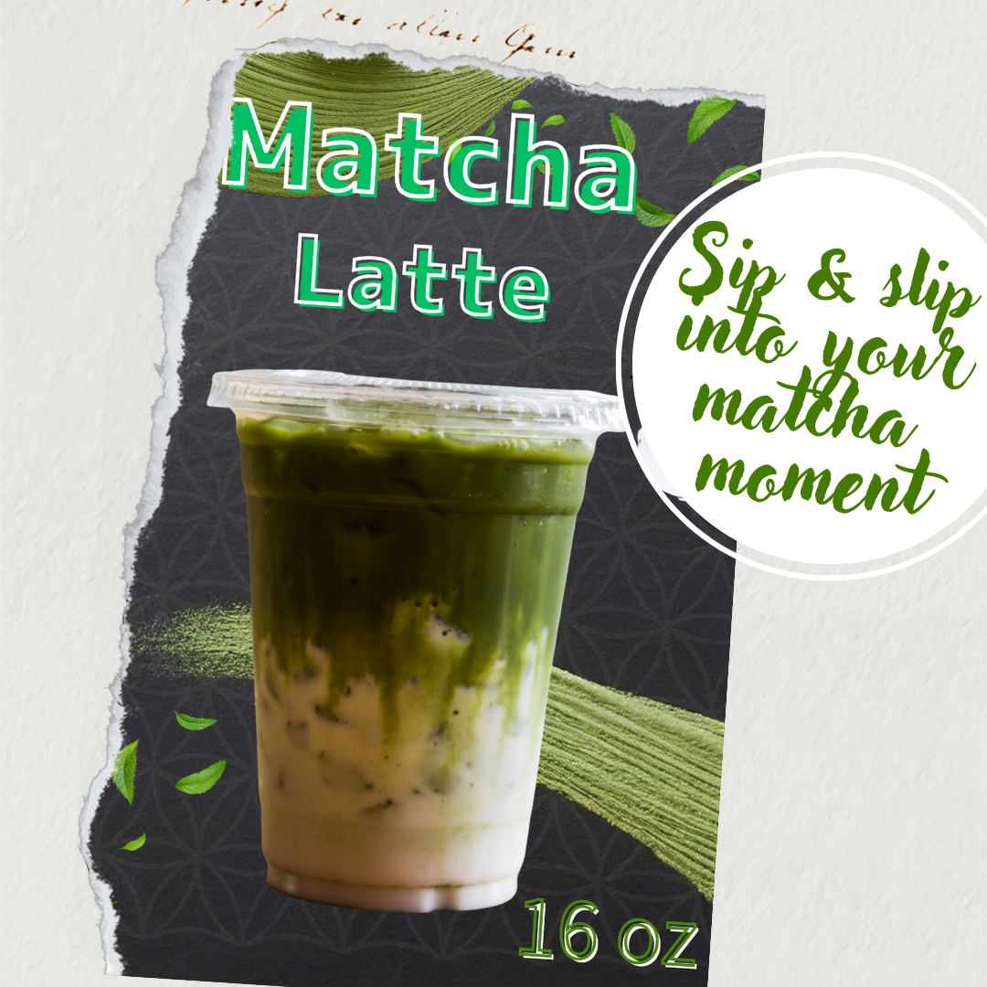 Drinks Matcha Latte (16oz)